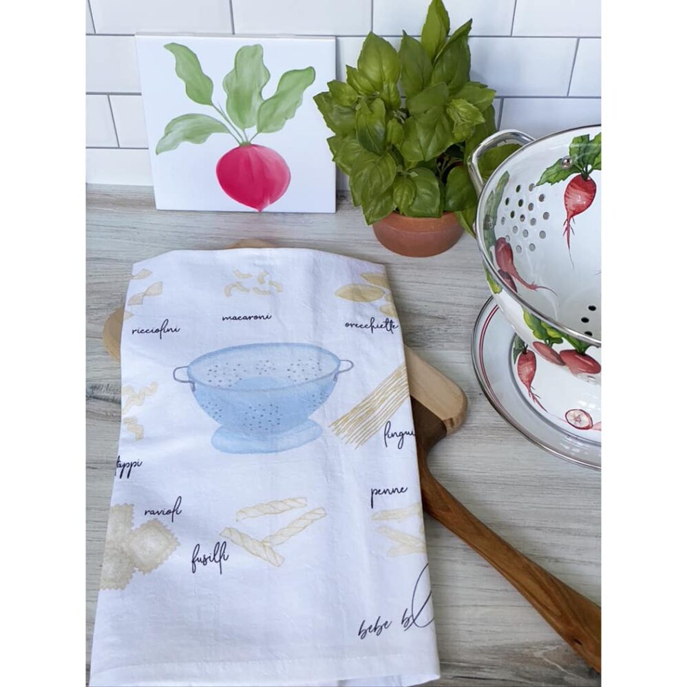 Pasta Flour Sack Towel