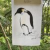 penguin & baby flour sack towel