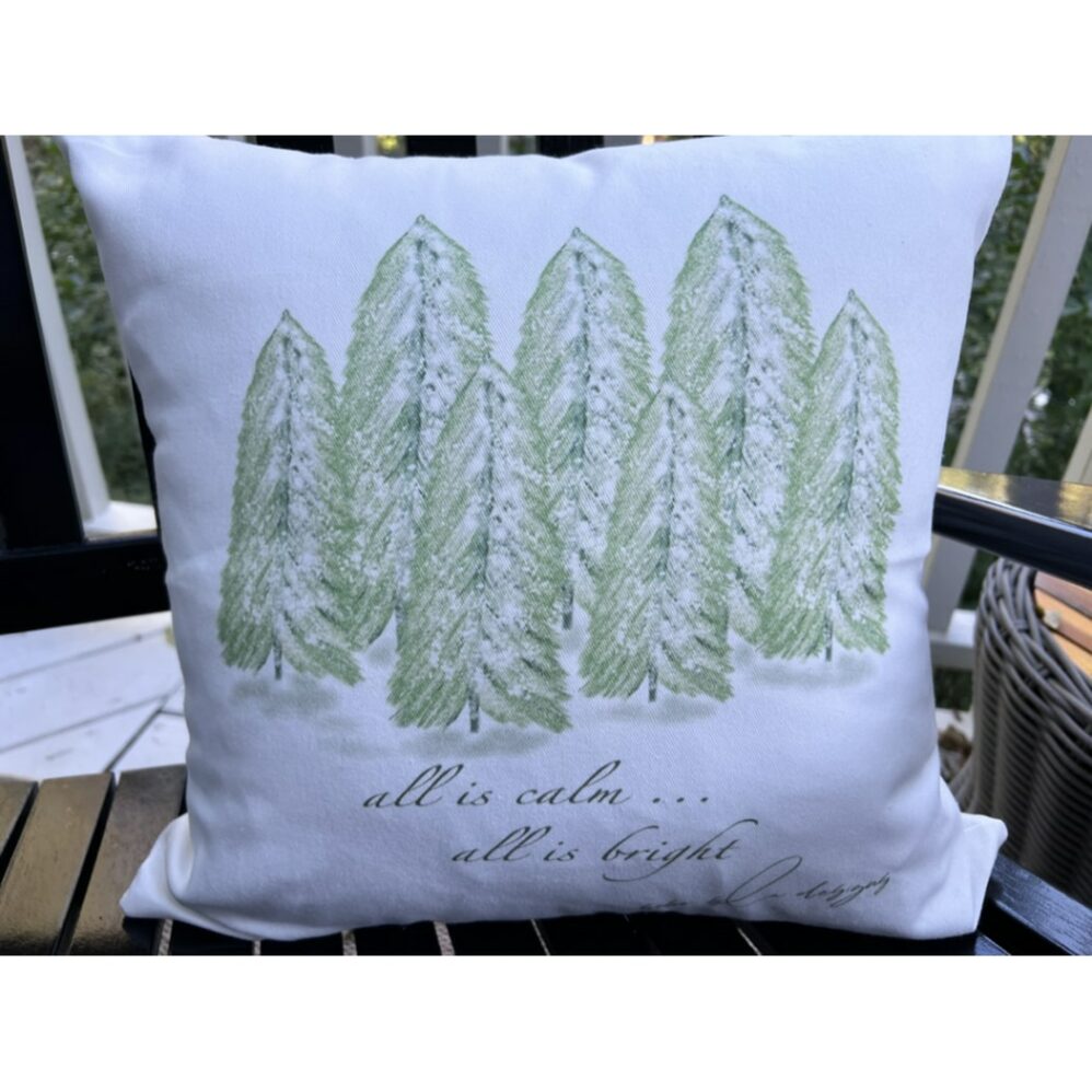 pine forest pillow