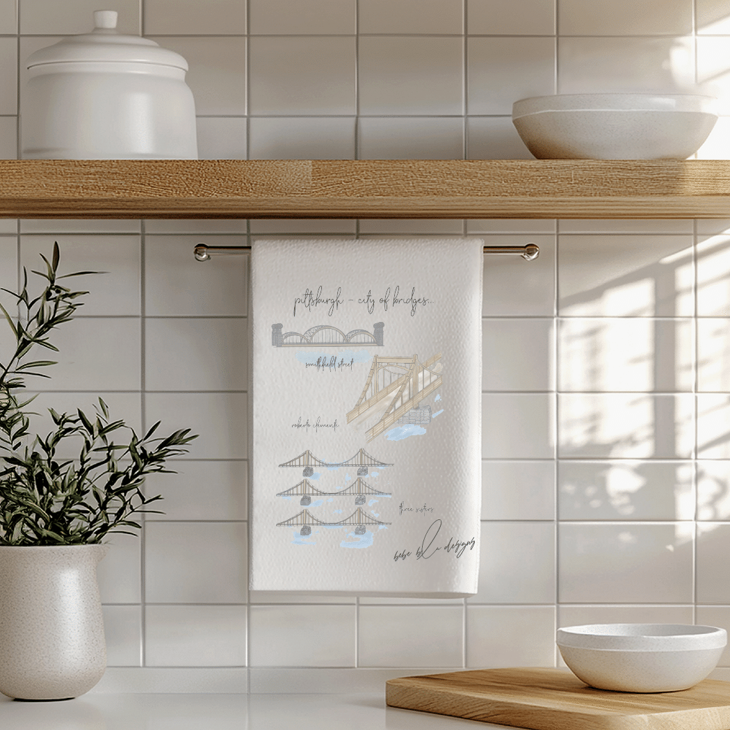 pittsburgh City of Bridges kitchen