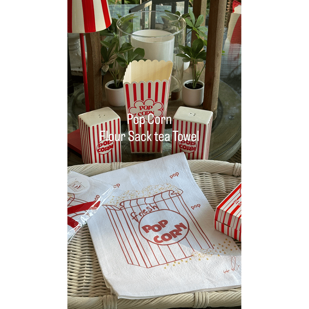 popcorn staged