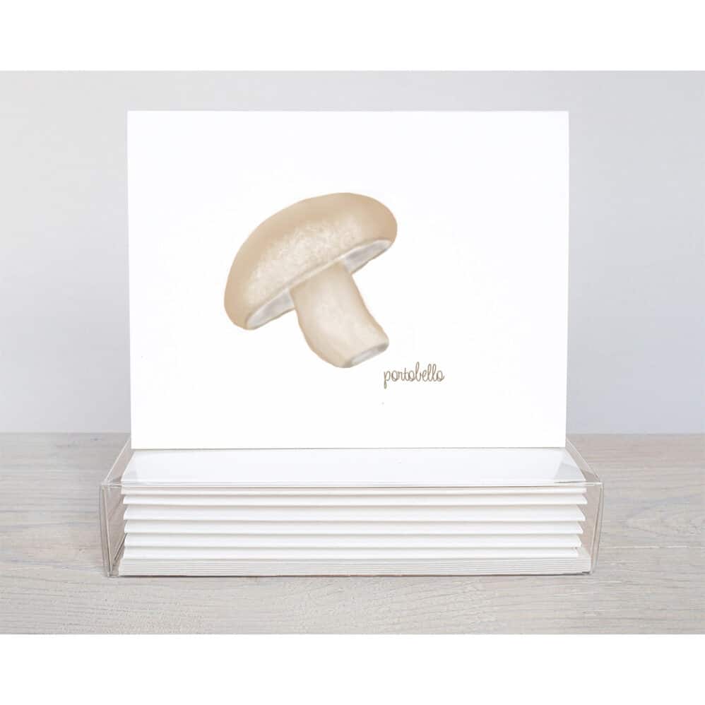 multi fungi note card