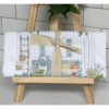 potting shed flour sack towel wrapped