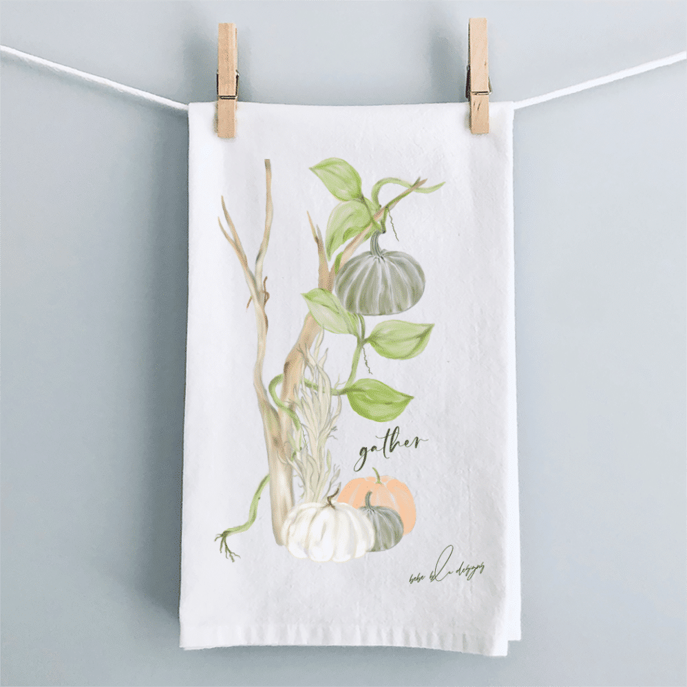 pumpkin gather clothesline