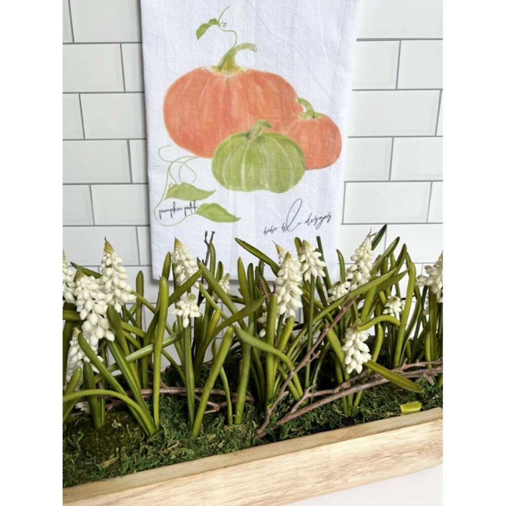 Pumpkin Patch Flour Sack Towel