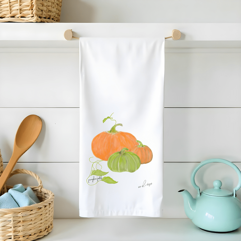 pumpkin patch tea pot