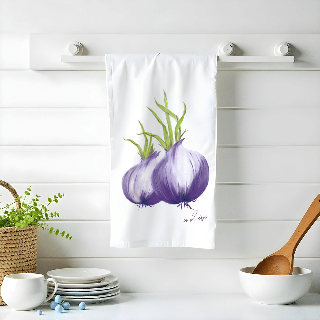purple onion dishes