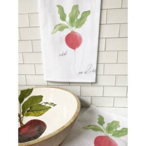 Radish Flour Sack Towel