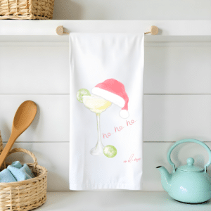 santa margarita flour sack tea towel