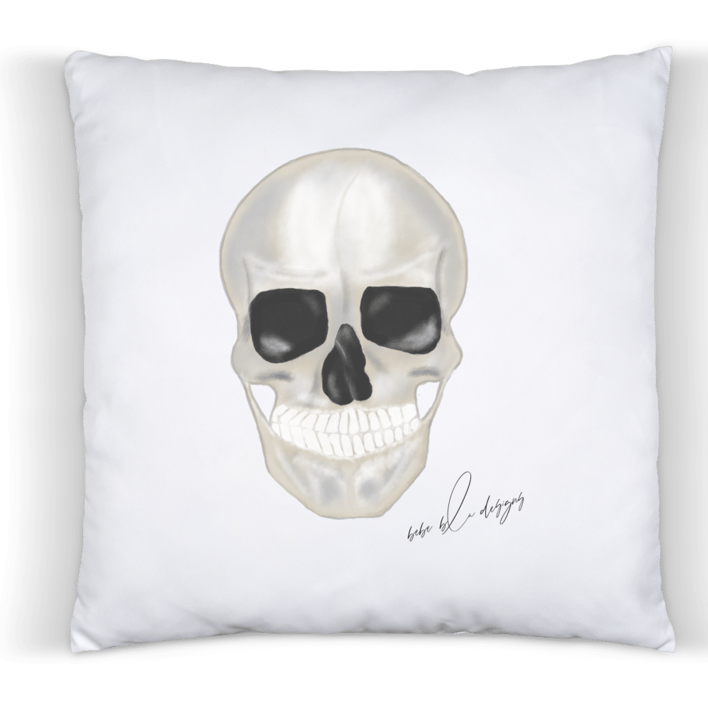 skull pillow