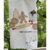 sugar and spice flour sack towel