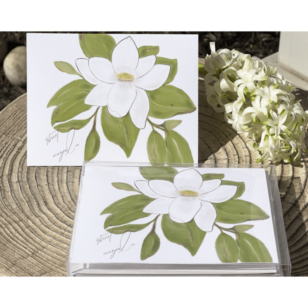 sweet magnolia note card box