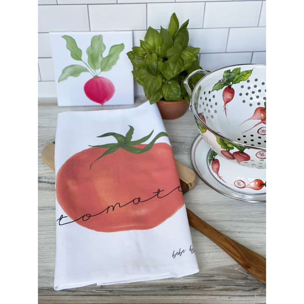 tomato flour sack towel