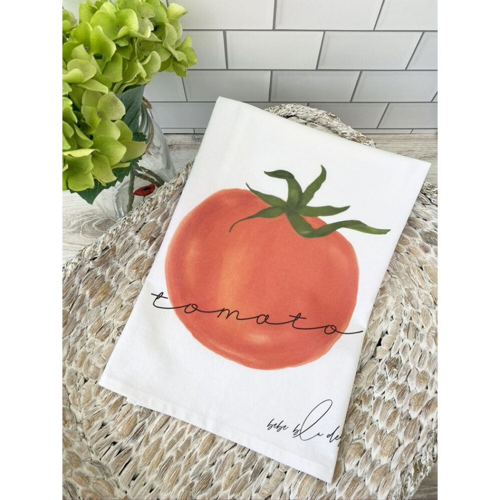 tomato flour sack towel