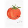 juicy red tomato with the word; tomato