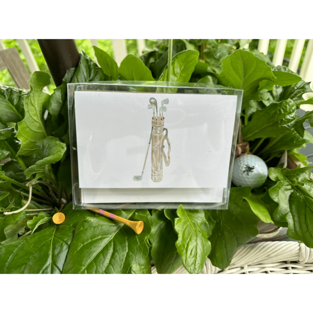 vintage golf bag box
