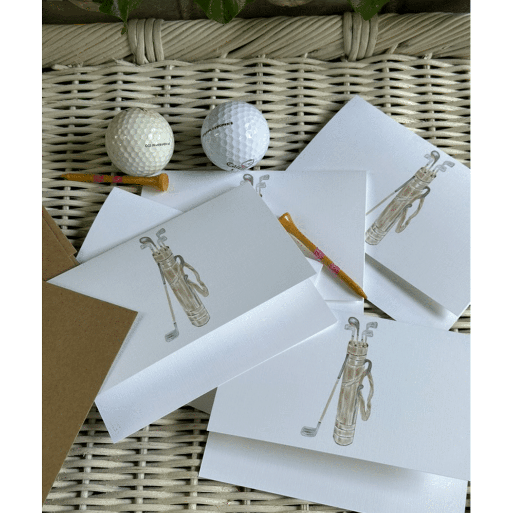 vintage golf bag cards 1