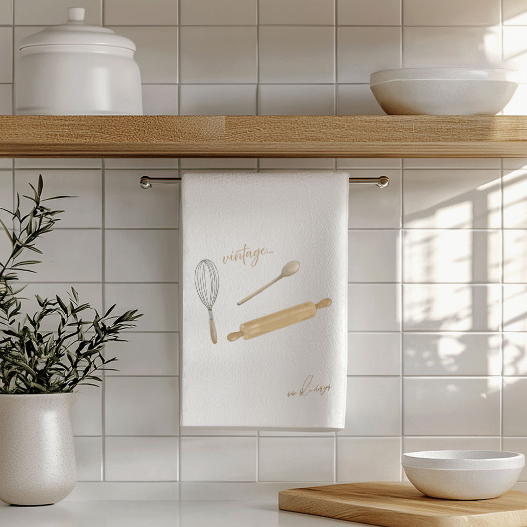 vintage rolling pin kitchen