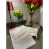 vintage rolling pin staged
