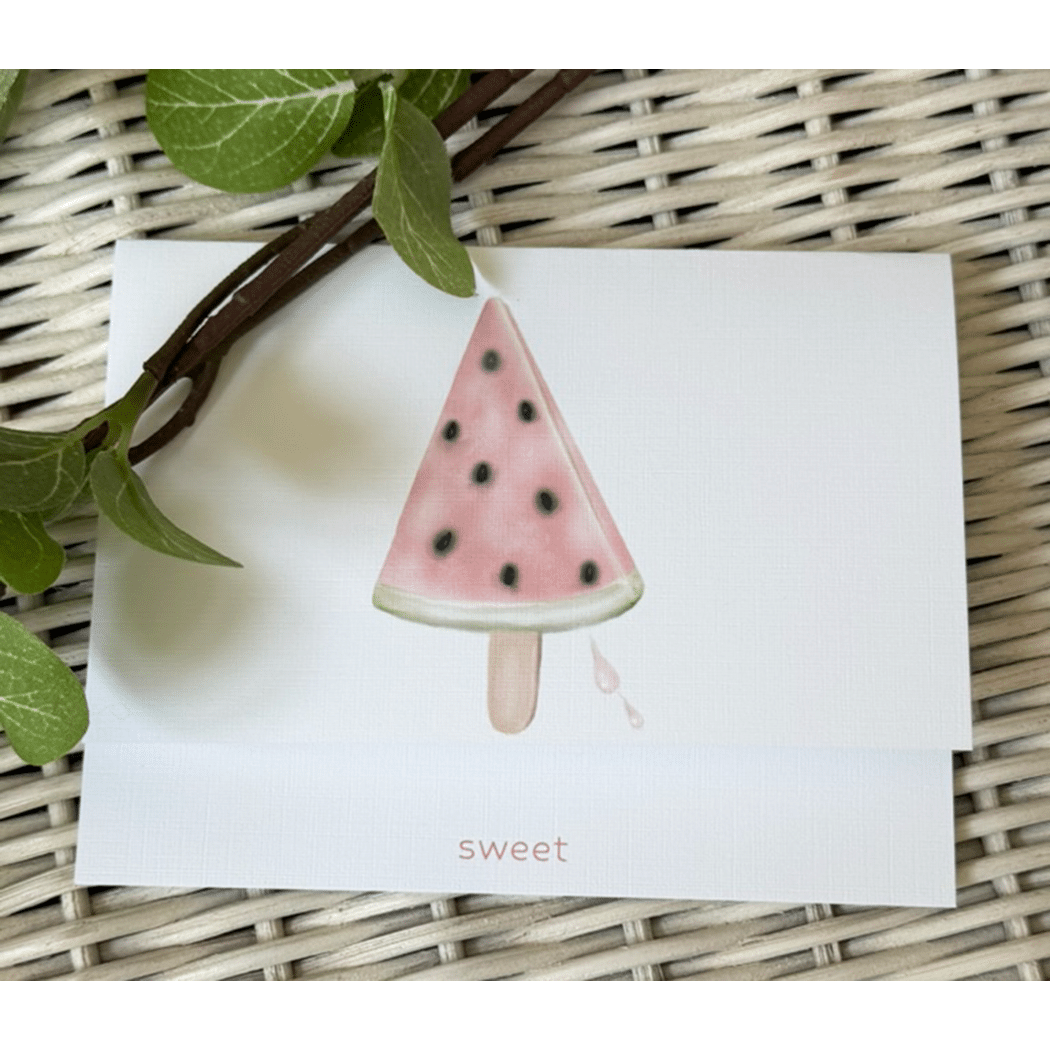 watermelon popsicle note
