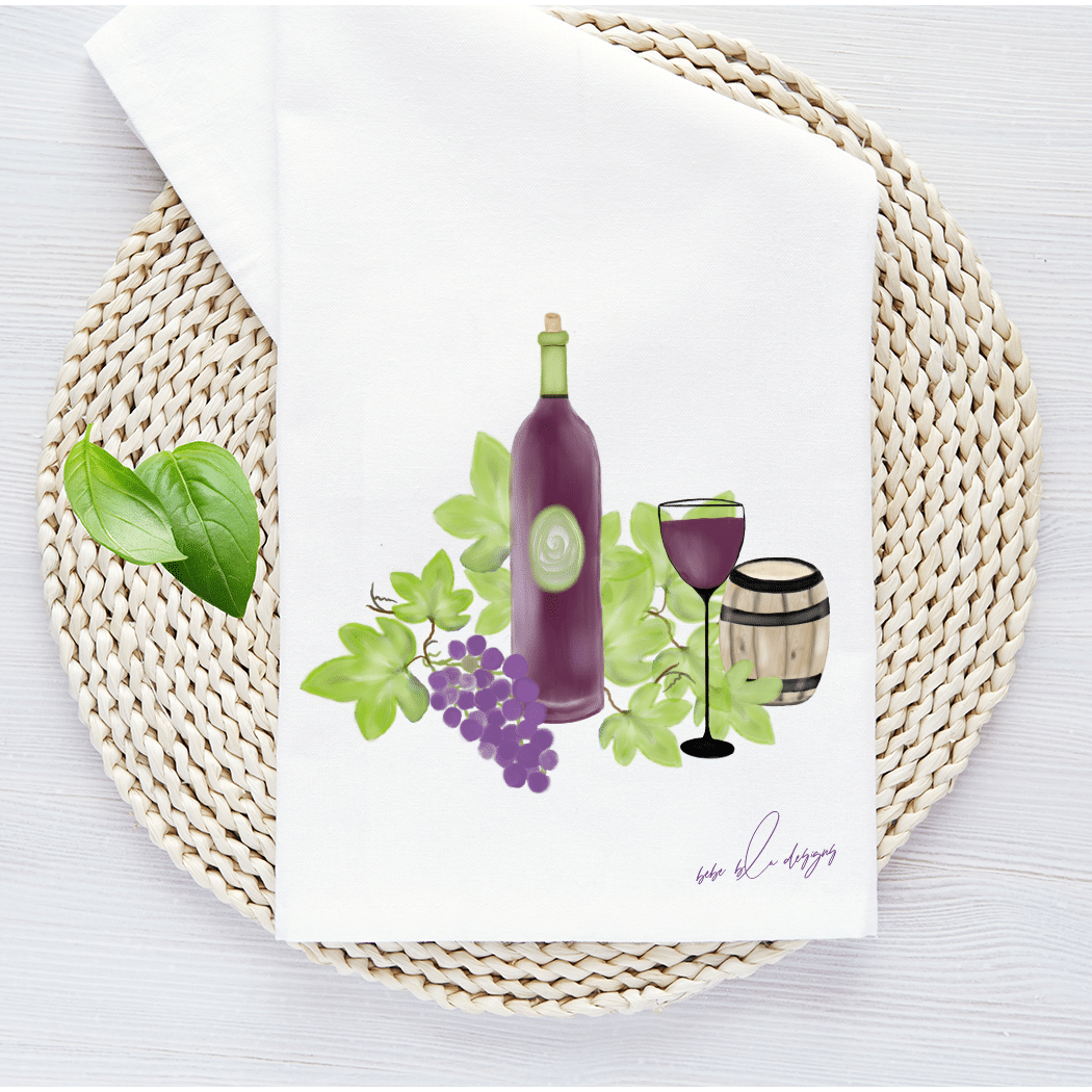 wine and grapes