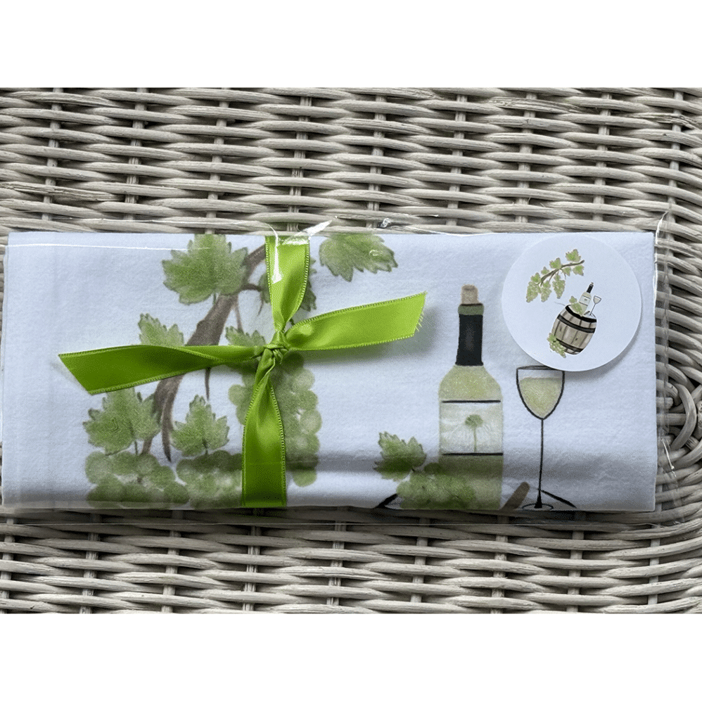wine barrel flour sack towel